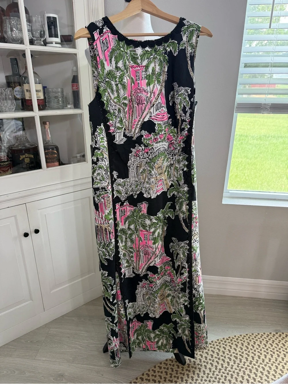 Lilly Pulitzer Darlene stretch Maxi shirt Dress - NWT - Picture 4 of 9